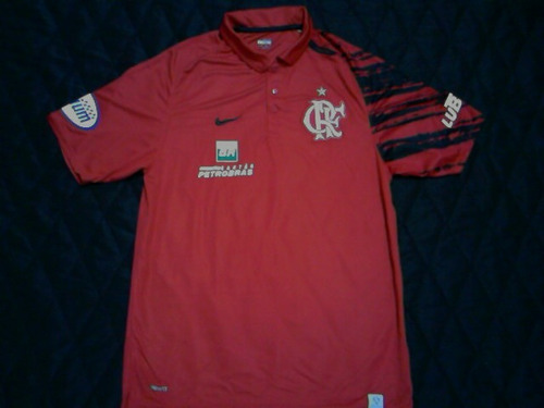 Frete Gratis! Camisa Polo Flamengo Oficial Nike Viagem 2008 