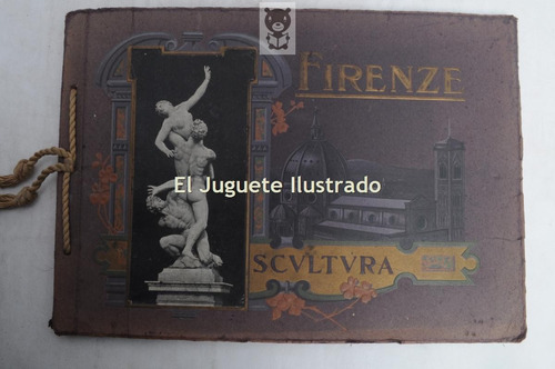 Escultura En Florencia Italia Album C/1920 Arte Renacimiento