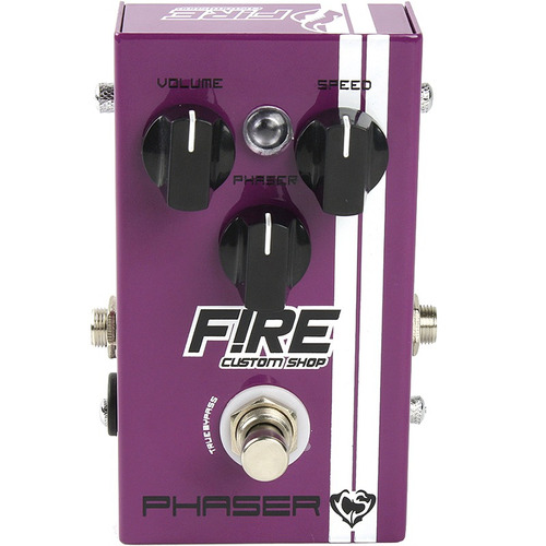 Pedal De Guitarra Fire Phaser Cacau Santos Cs True Bypass