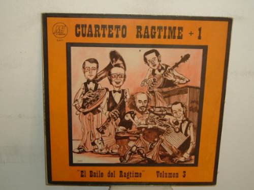 Cuarteto Ragtime + 1 El Baile Del Ragtime Vol 3 Vinilo Arg