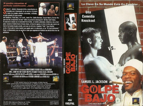 Golpe Bajo Vhs Boxeo Samuel Jackson 1996
