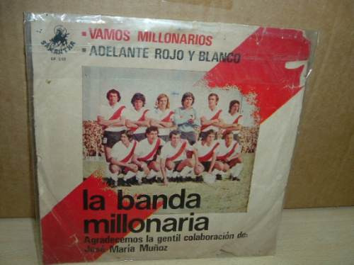 La Banda Millonaria River Plate Simple Argentino C/tapa