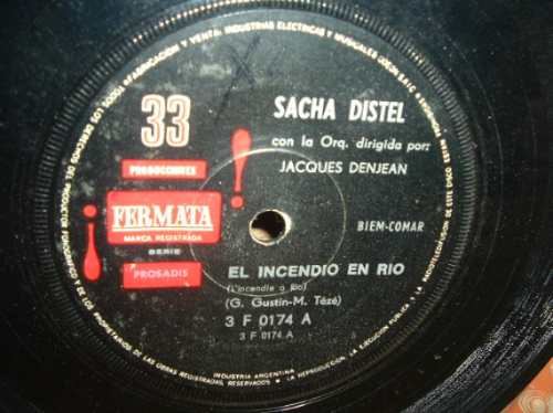 Sacha Distel El Incendio En Rio Simple Argentino