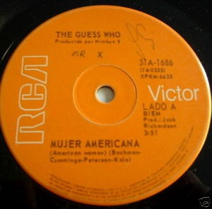 The Guess Who Mujer Americana Simple Argentino