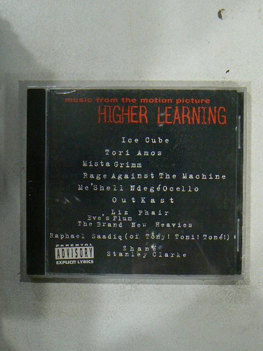 Cd Higher Learning Soundtrack Año 1994 Ice Cube Stanley