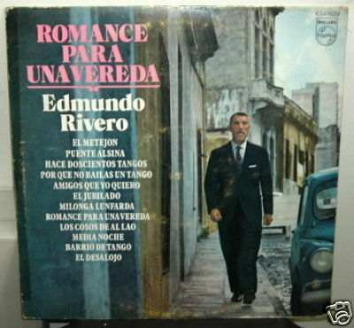 Edmundo Rivero Romance Para Una Vereda Vinilo Argentino