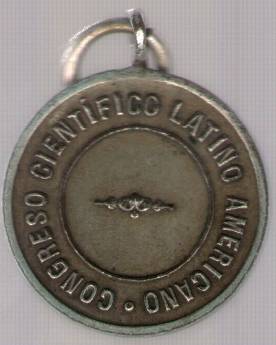 Medalla Medicina Pase Congreso 1898 Rara Exc