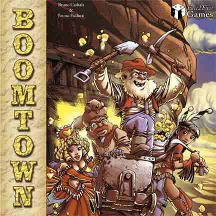 Boomtown Jogo Importado Face2face Games Novo