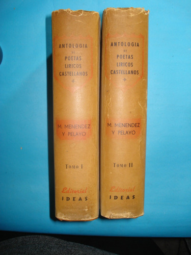 Antología De Poetas Líricos Castellanos ( Textos Y Notas)