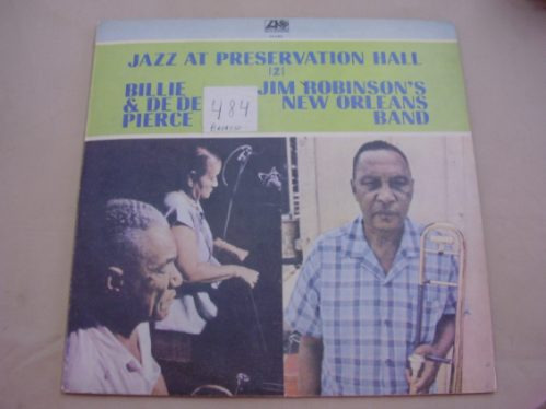 Billie & De De Pierce - Robinson / Preservation Lp De Vinilo