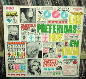 Sylvie Vartan Patty Pravo Preferidas De Hoy Vinilo Argentino