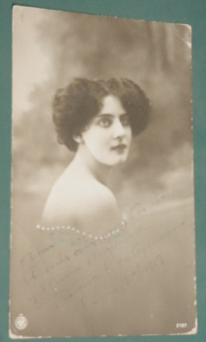 Fotografia Postal Damas Mujeres Peinados Señoritas 1929