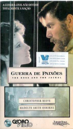 Vhs - Guerra De Paixões - Christopher Reeve