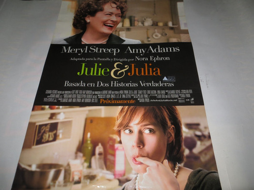 Poster Original De La Pelicula  Julie And Julia