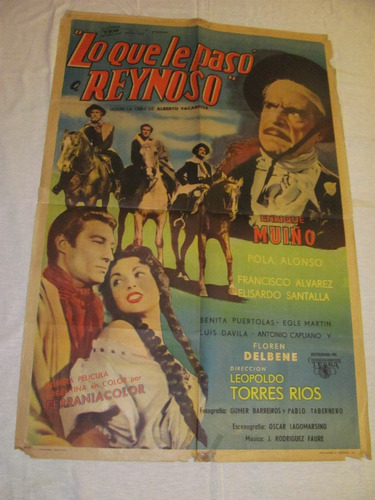 Afiches De Cine Antiguos  Con  Enrique Muiño
