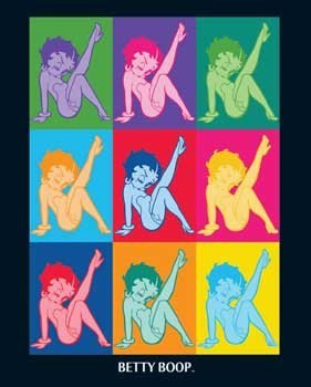 Poster Importado De Betty Boop - Pop Art - 40 X 50 Cm
