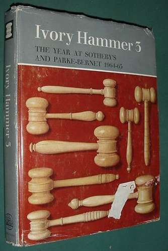 Libro Catalogo Subastas Sothebys - Ivory Hammer 3 - 1964