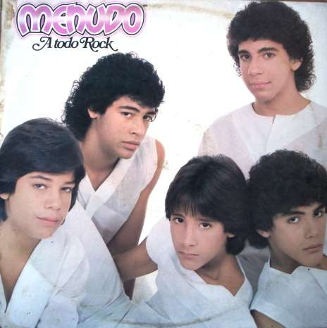 Menudo - A Todo Rock - Lp De Vinilo De Peru Año 1984