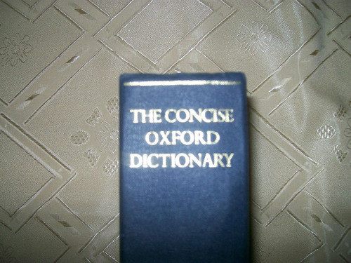 Diccionario Ingles - The Concise Oxford Dictionary -  Flower