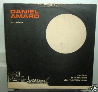 Daniel Amaro Recital Ciudad De Montevideo Vinilo Uruguayo