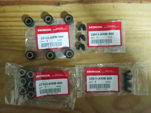 Kit Rodillos + Topes Variador Original Honda Elite 125 06-12