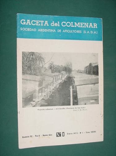 Revista Gaceta Del Colmenar  417-1/75 Apicultura Abejas