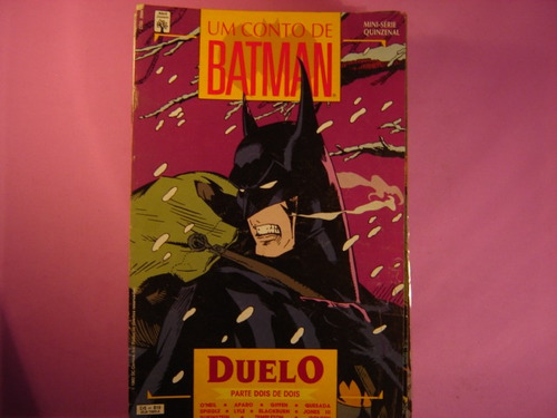 Cx B 05 Mangá Hq Coleção Dc Um Conto De Batman Duelo 2 De 2