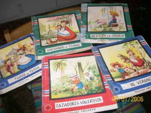 Libros De Cuentos Infantiles Colecciòn Encanto-lote De 5