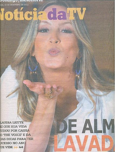 Jornal Noticia: Claudia Leitte / Luana Piovanni / Montenegro