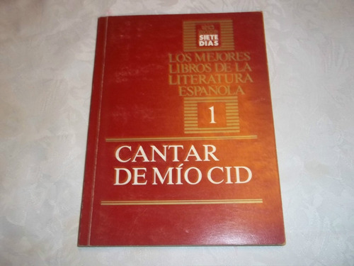 Cantar Del Mio Cid Nro. 1 - Coleccion 20 Años De Siete Dias