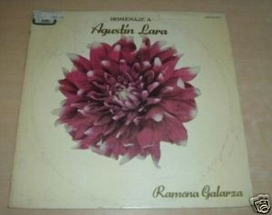 Ramona Galarza Homenaje Agustin Lara Vinilo Argentino Promo
