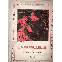 Revista La Vanguardia - 4 Años De Clausura Año 1951 (h)