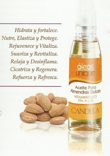 Aceite Puro Almendras Dulces                         Candela