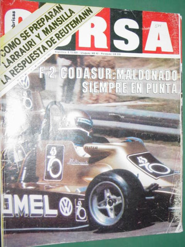 Revista Corsa 874 Fiat Uno Barry Sheene Prueba Karting F2