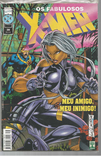 Os Fabulosos X-men 38 - Abril - Bonellihq Cx155 K19