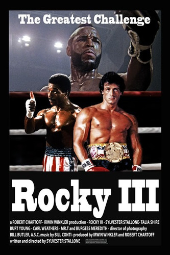 Posters Afiches Lámina Full Hd 30x20cm Rocky Balboa Pfi-011