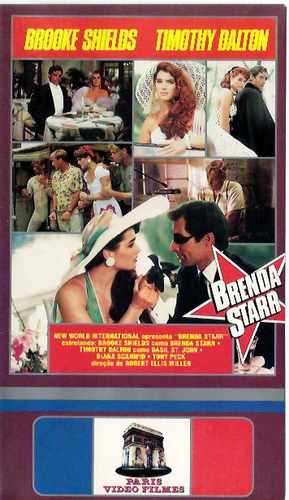 Vhs - Brenda Starr - Brooke Shields, Timothy Dalton