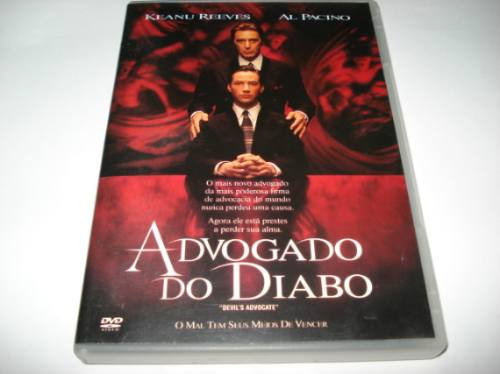 Dvd O Advogado Do Diabo Com Keanu Reeves E Al Pacino