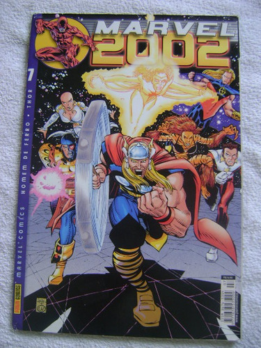 Marvel 2002 Nº7 Julho 2002 Panini Estado De Banca!