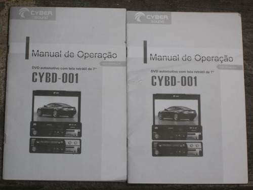 Manual Dvd Cyber Cybd-001