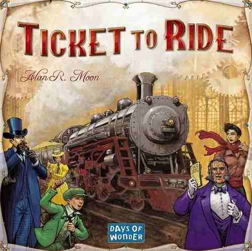 Ticket To Ride - Jogo De Tabuleiro Imp. Days Of Wonder Dow