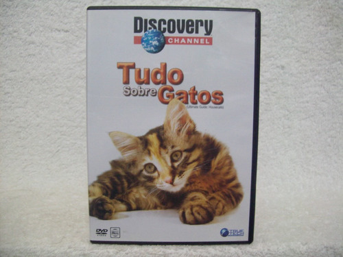 Dvd Original Tudo Sobre Gatos