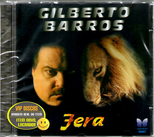 Cd Gilberto Barros Fera Com Chrystian E Ralf Matogrosso Raro
