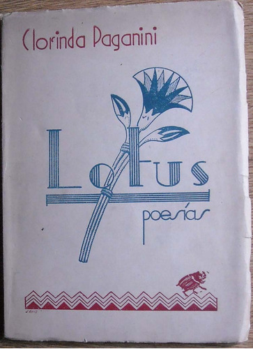 Lotus Poesías Clorinda Paganini - 1933