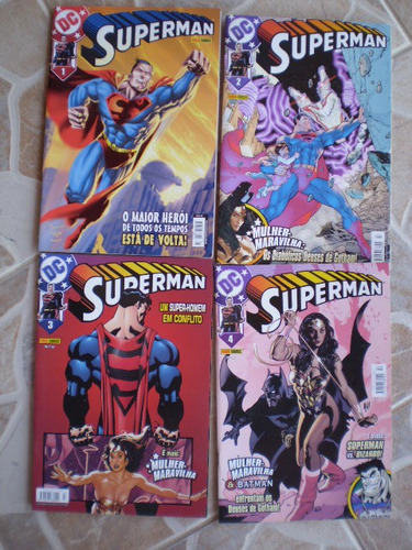 Superman! Panini 2002-2010! Vários! R$ 15,00 Cada!