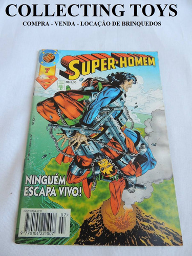 Revista Super Homem - Abril - Ninguem ... - Nº 7  (a 82)