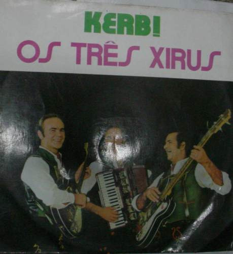 Lp  Vinil  -   Os Três  Xirus   -   Kerb !    1971   