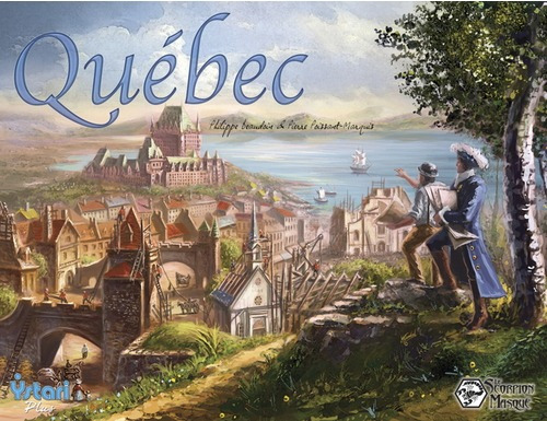 Quebec - Jogo De Tabuleiro Importado - Asmodee Ystari