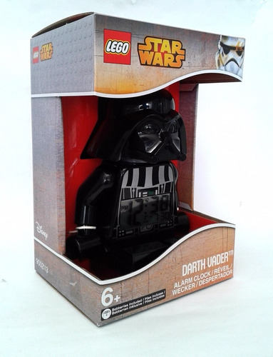 Reloj Despertador Darth Vader Star Wars Lego Modelo 9002113