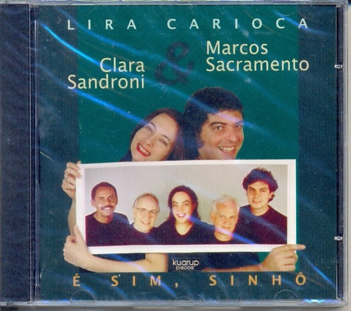 Cd Lira Carioca Com Clara Sandroni & Marcos Sacramento  1999